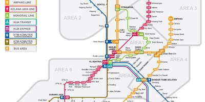 Lrt zemljevid malezija 2016