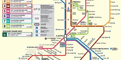 Malezija mrt zemljevid 2016