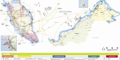 Pripomoček za geodetska podjetja, malezija